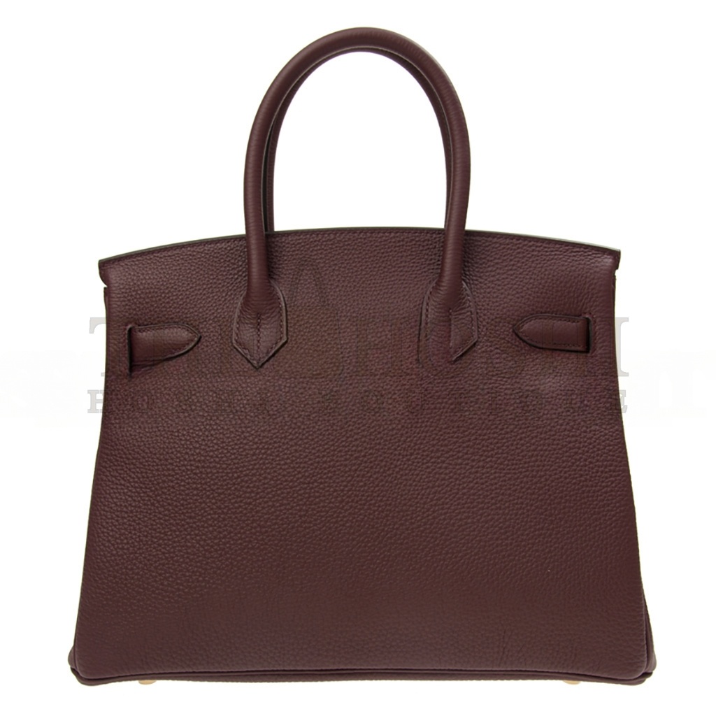 H**me5 BIRKIN 25 TOGO LEATHER SADDLE RED GOLD BUCKLE H028369CC0G (25*20*13cm) Master Quality